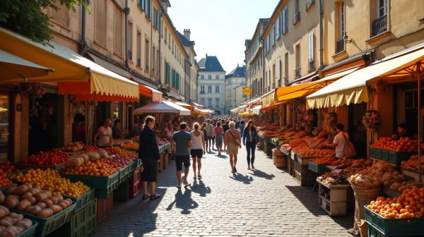 Le marché du samedi à La Rochelle : arriver tôt ou tard