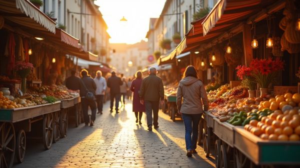 Le marché du samedi à La Rochelle : arriver tôt ou tard